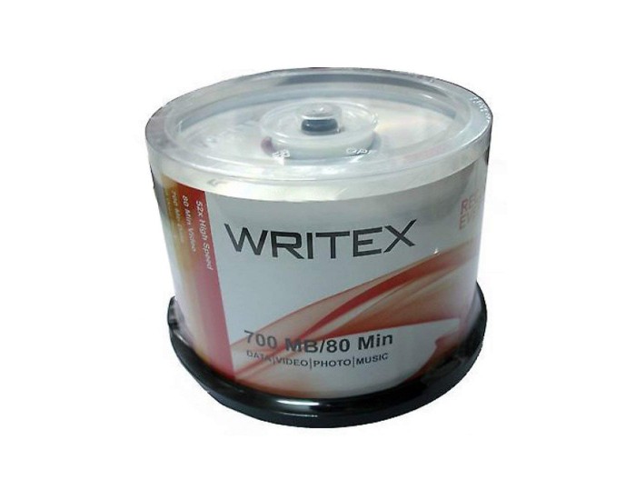 WRITEX CD-R PACK OF 50